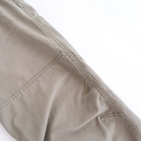 Carhartt Tan  Full Swing Relax Fit Double Knee Dungaree Carpenter Pants 38X30 - Picture 12 of 16